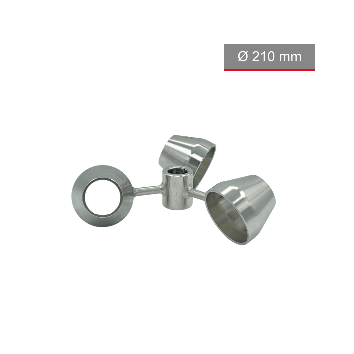 VISCO JET® CLASSIC Ø 210mm e-polished